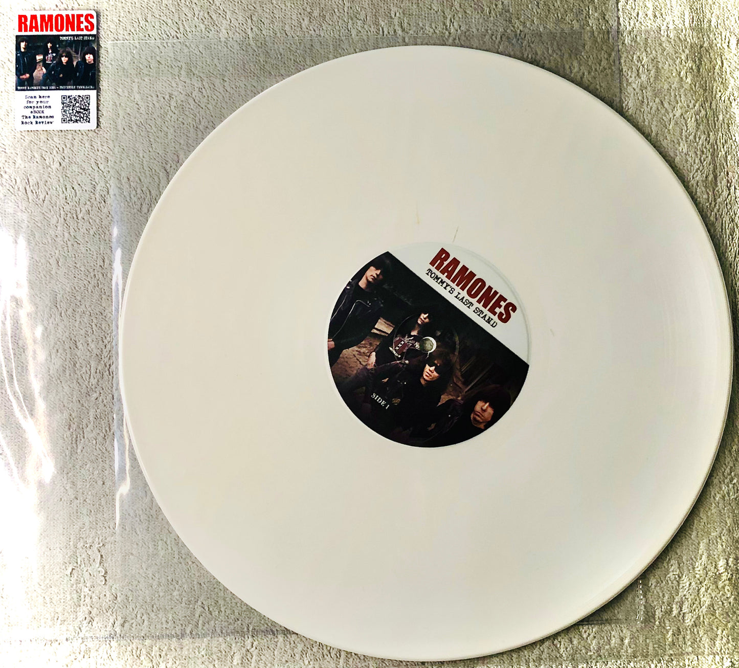 RAMONES - Tommy’s last stand - Vinile Bianco (importazione UK)