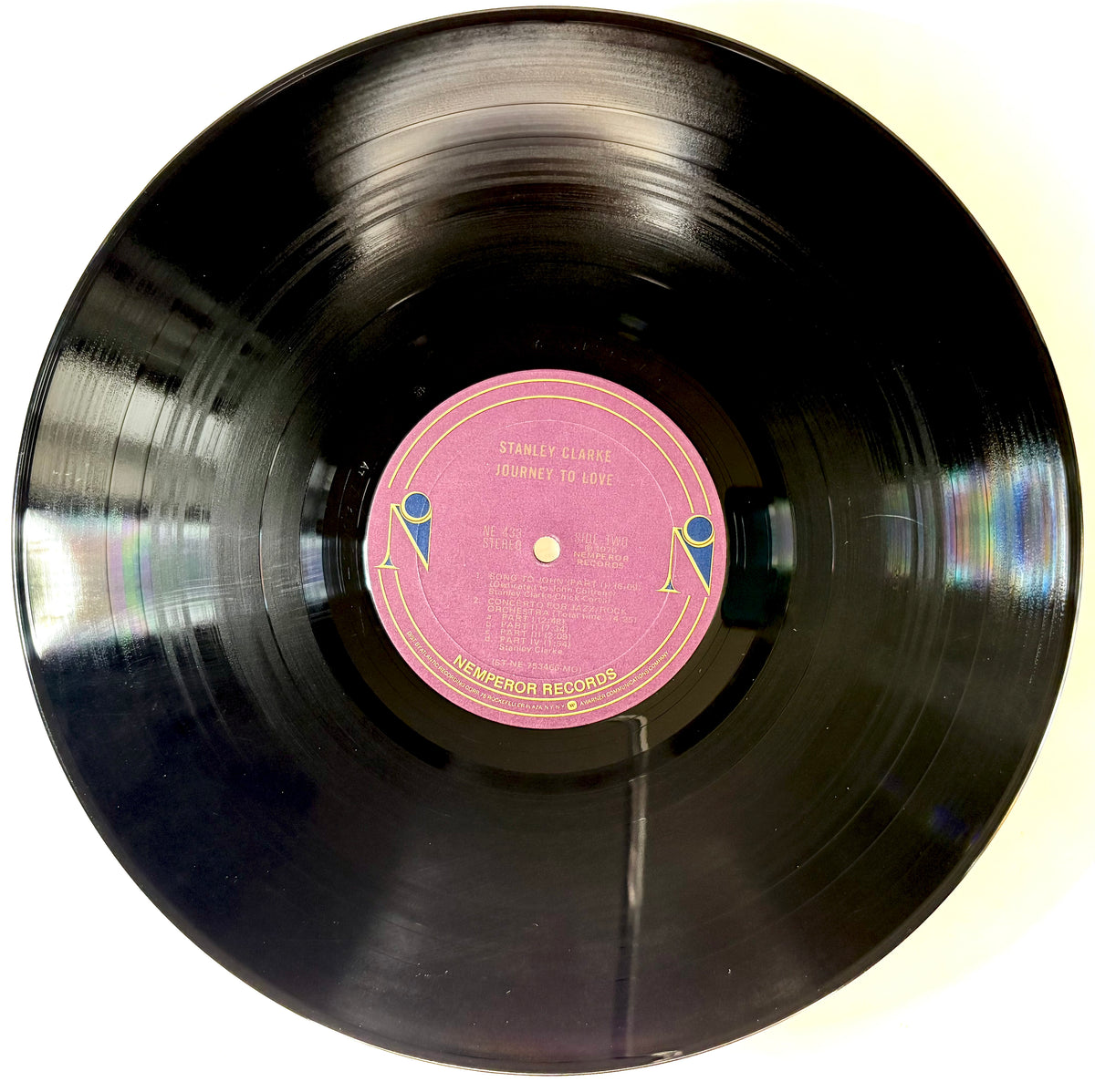 STANLEY CLARKE - Journey to love - Vinile Nero (Black Vinyl) (USA 1975)