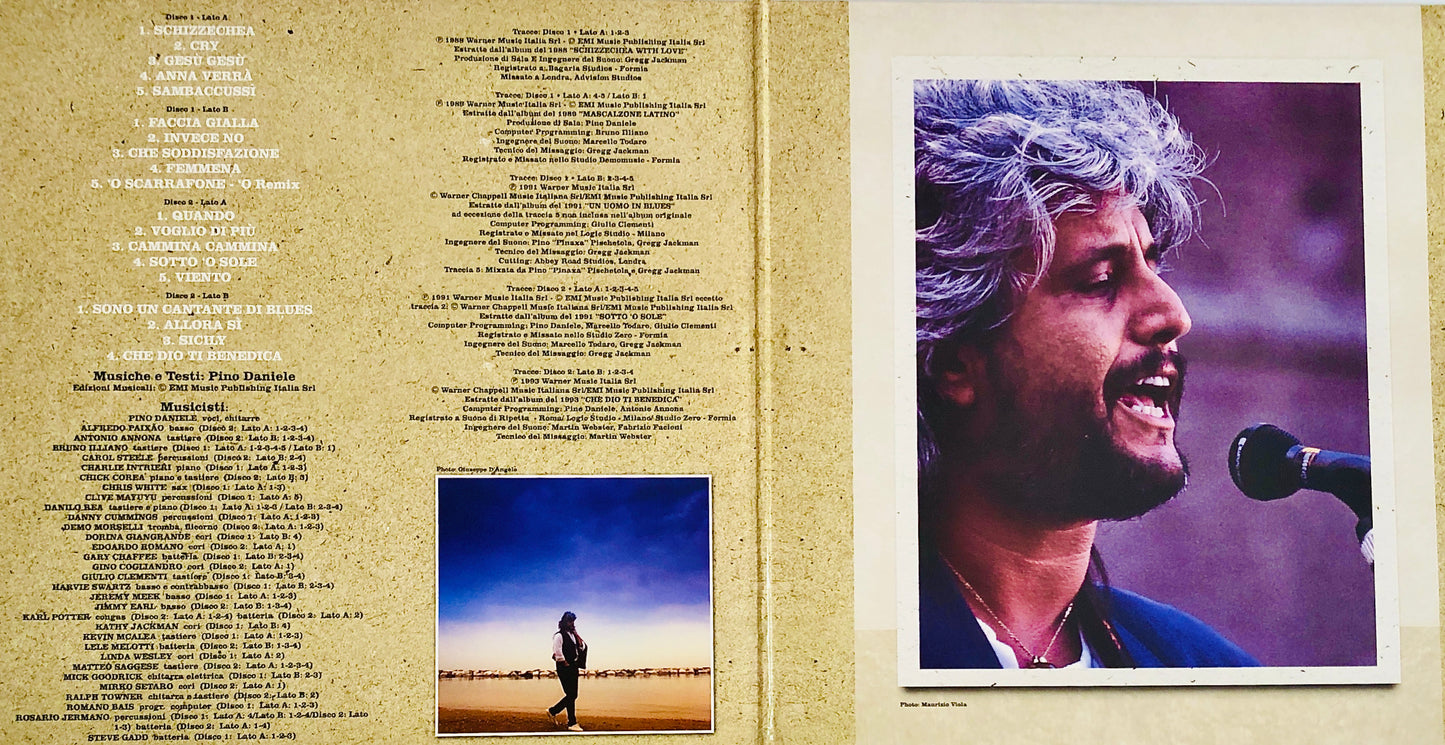 PINO DANIELE - Quando (Volume 1 / 2 / 3) - Doppio Vinile Nero