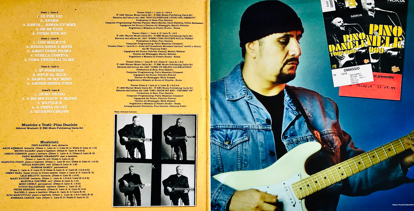 PINO DANIELE - Quando (Volume 1 / 2 / 3) - Doppio Vinile Nero