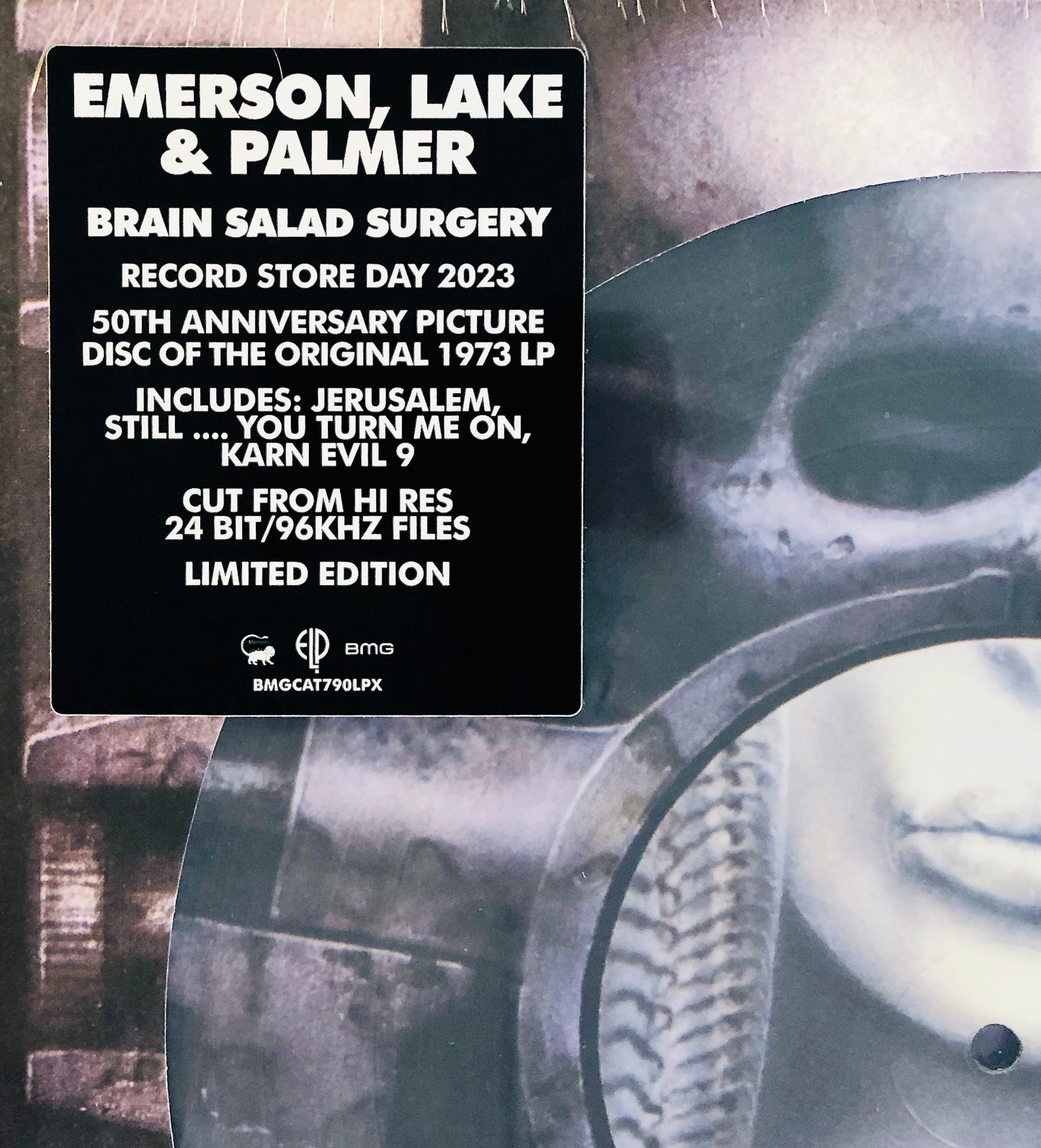 EMERSON, LAKE & PALMER - Brain Salad Surgery - Picture Disc (Record Store Day 2023)