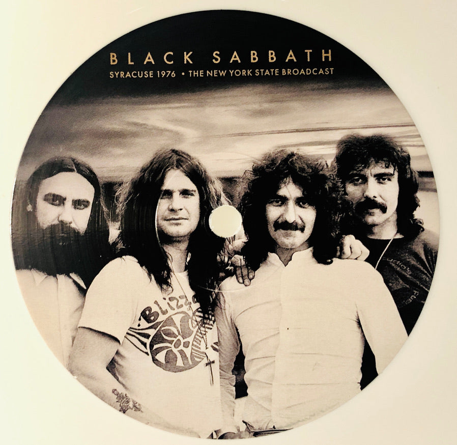 BLACK SABBATH - Syracuse 1976 - Doppio Vinile Bianco Solido (White Double Vinyl) (2022)