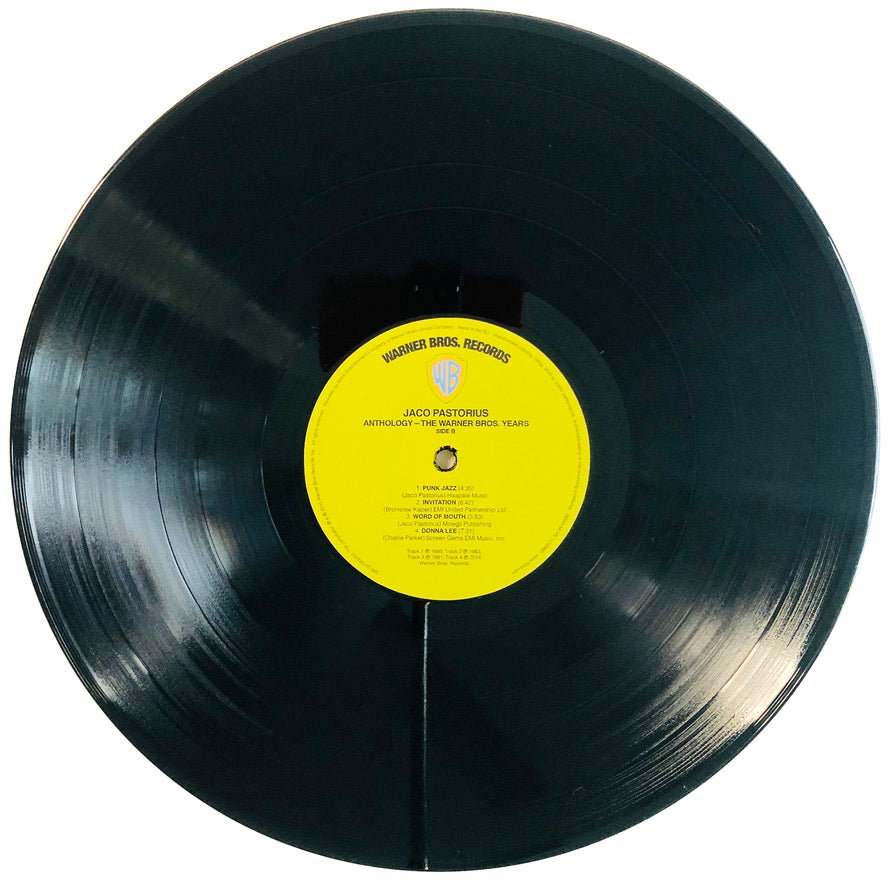 JACO PASTORIUS - Anthology The Warner Bros. Years - Vinile Nero (RSD 2015)