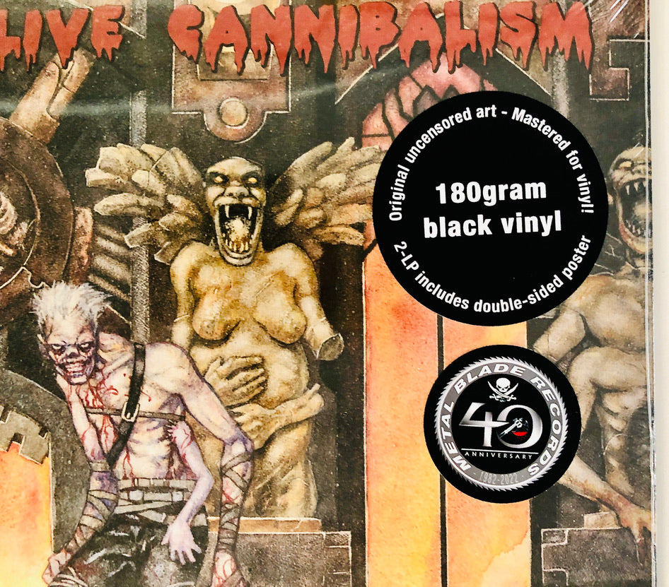 CANNIBAL CORPSE - Live Cannibalism - Doppio Vinile Nero (Black Double Vinyl) (Ed. 2022)