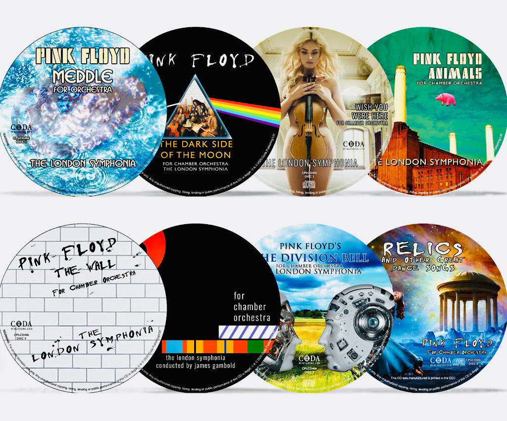 Pink Floyd Symphonic - The London Symphonia (conducted by James Gambold) - N° 6 CD Metal Box