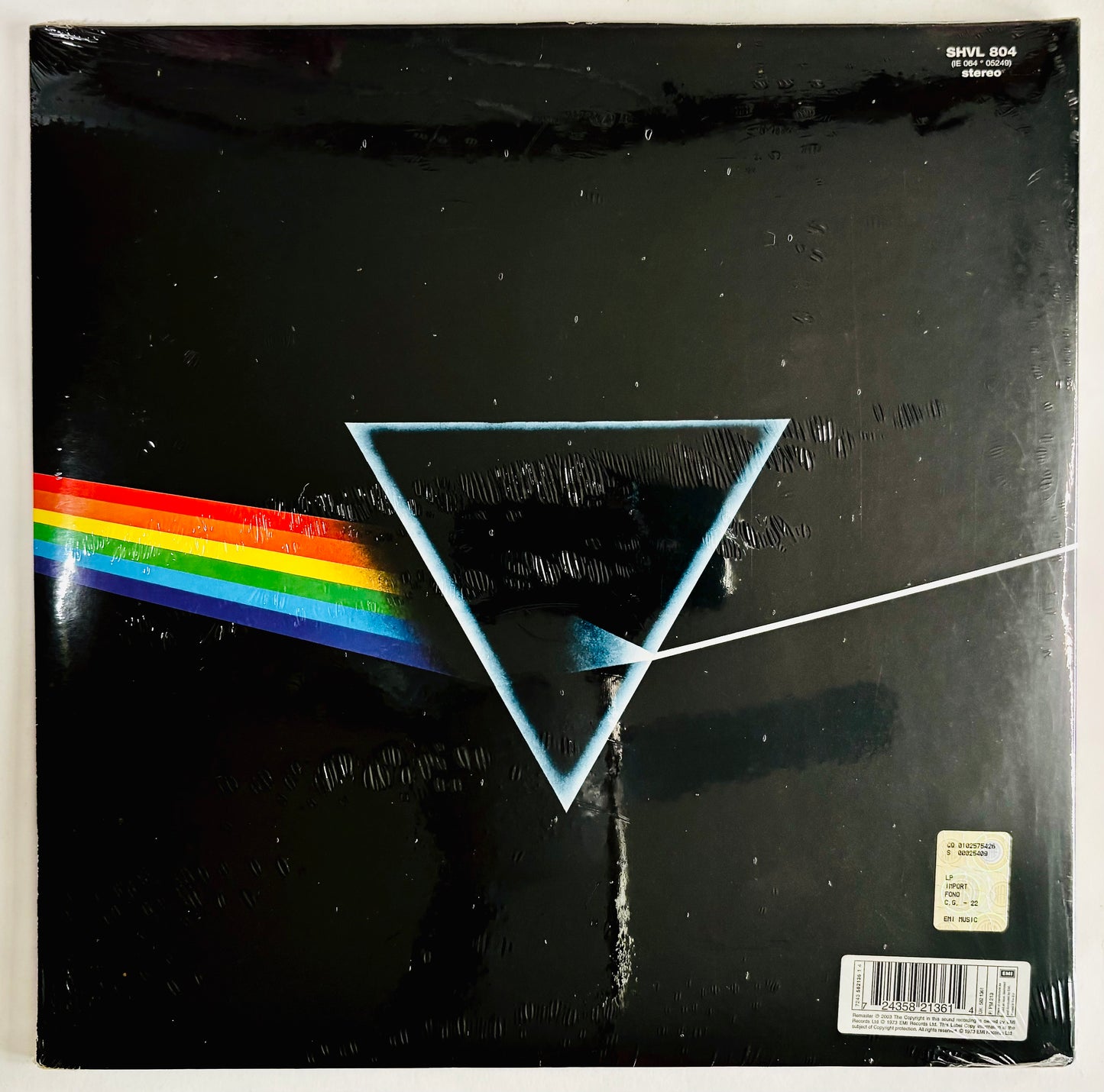 PINK FLOYD - The Dark Side of the Moon - Vinile Nero (Ed. 30° Anniversario / 2003)