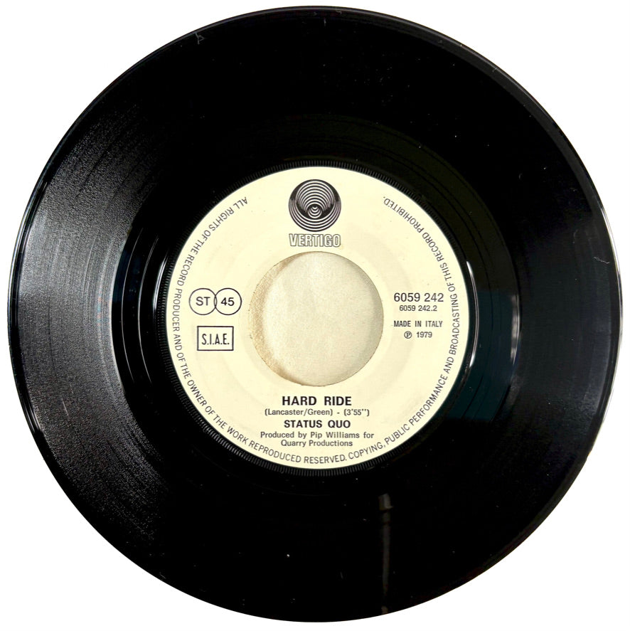 STATUS QUO - Whatever you want - Vinile Nero (45rpm)