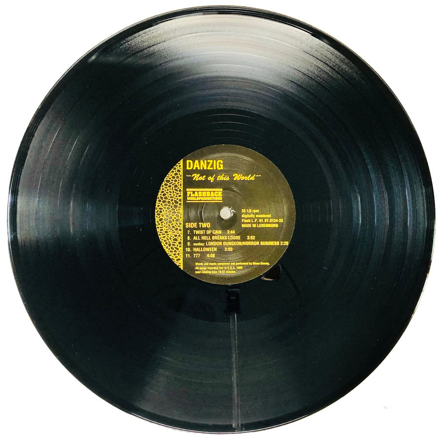 DANZIG - Not of this World (live in USA, 1989) - Vinile Nero (Black Vinyl)