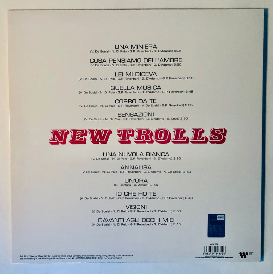 NEW TROLLS - New Trolls - Vinile Nero (Warner Music - 2024)