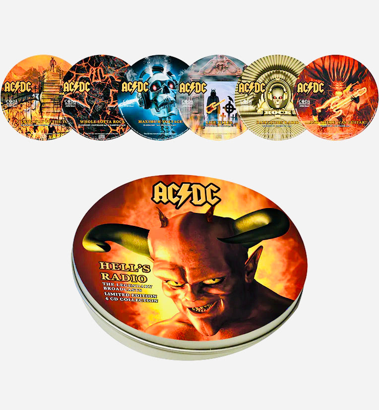 AC DC - Hell’s Radio (The Legendary Broadcasts) - N° 6 CD Set (importazione UK)