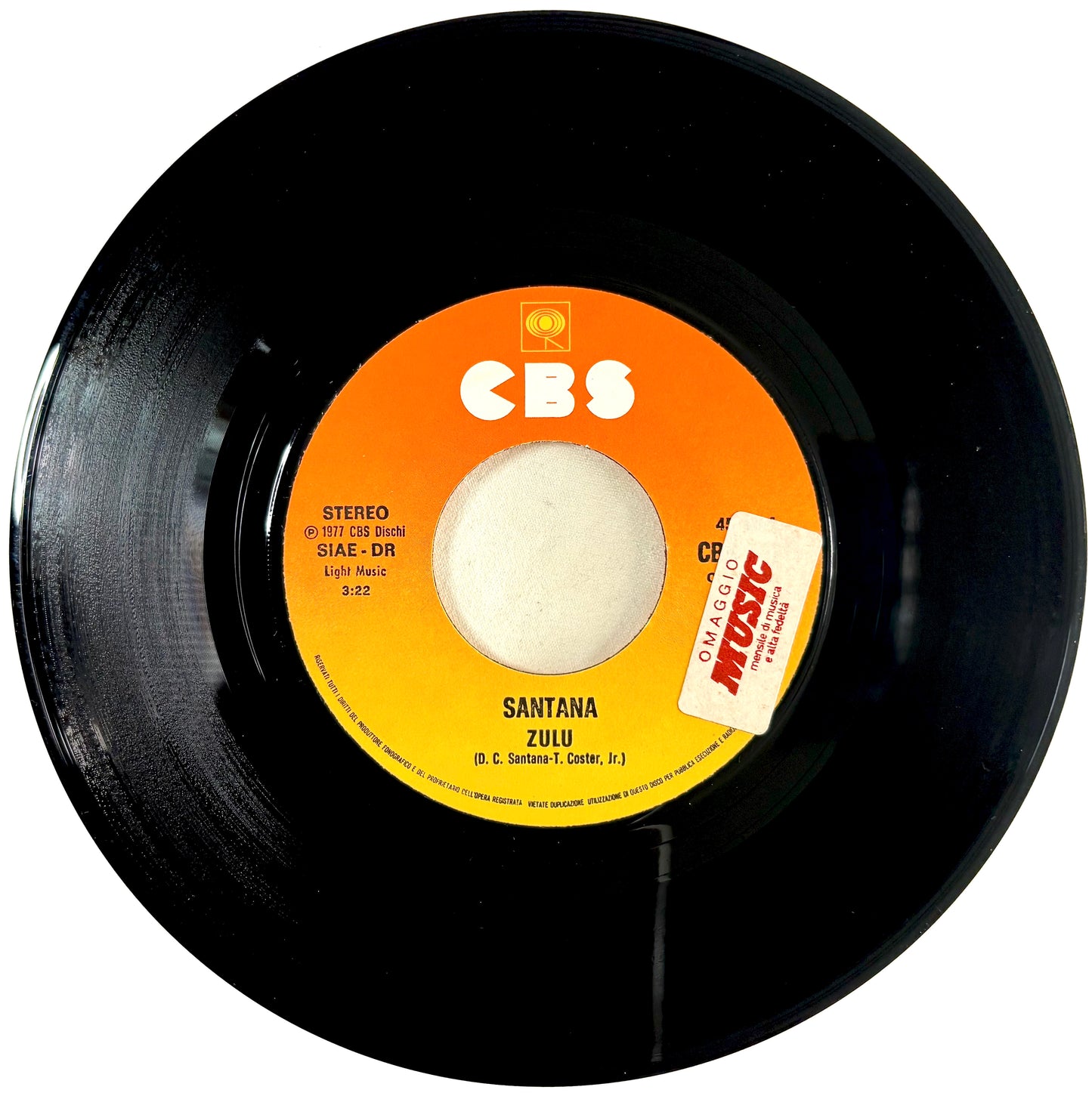 SANTANA - She’s not there - Vinile Nero (45rpm)