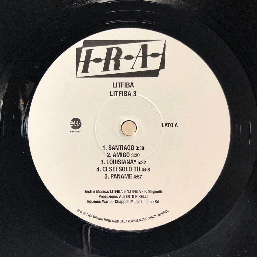 LITFIBA - 3 - Vinile Nero (Black Vinyl) (Ed. 2022)