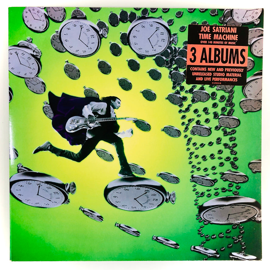 JOE SATRIANI - Time Machine - Triplo Vinile Nero (3LPs Black Vinyl