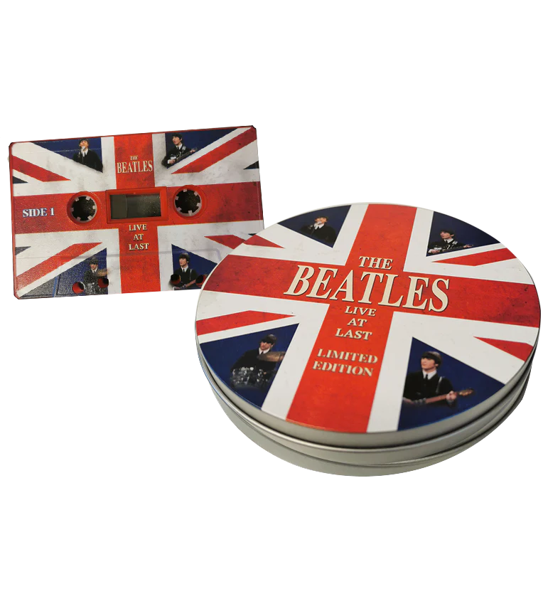The BEATLES - Live at Last - Musicassetta Fotografica (Picture MC)