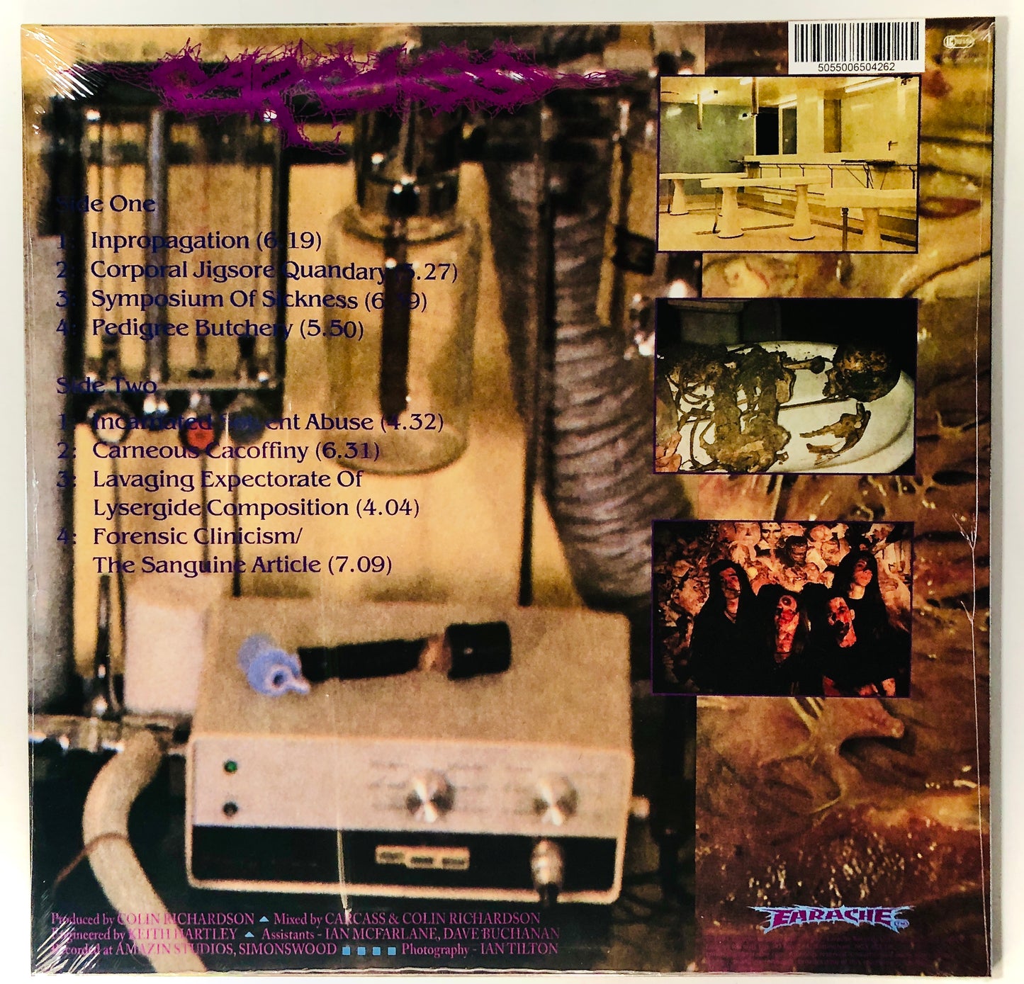 CARCASS - Necroticism Descanting the Insalubrious - Vinile Nero (Black Vinyl) (2020)