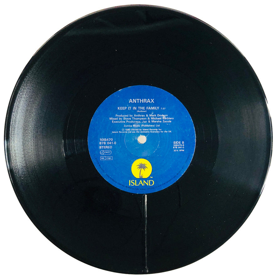 ANTHRAX - In My World - Vinile Nero (Black Vinyl) (1990)