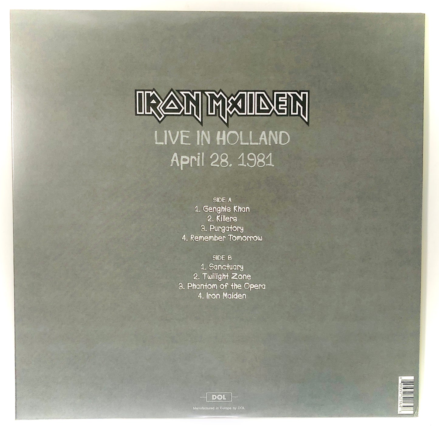 IRON MAIDEN - Live in Holland - Picture Disc (Olanda, 28 aprile 1981)