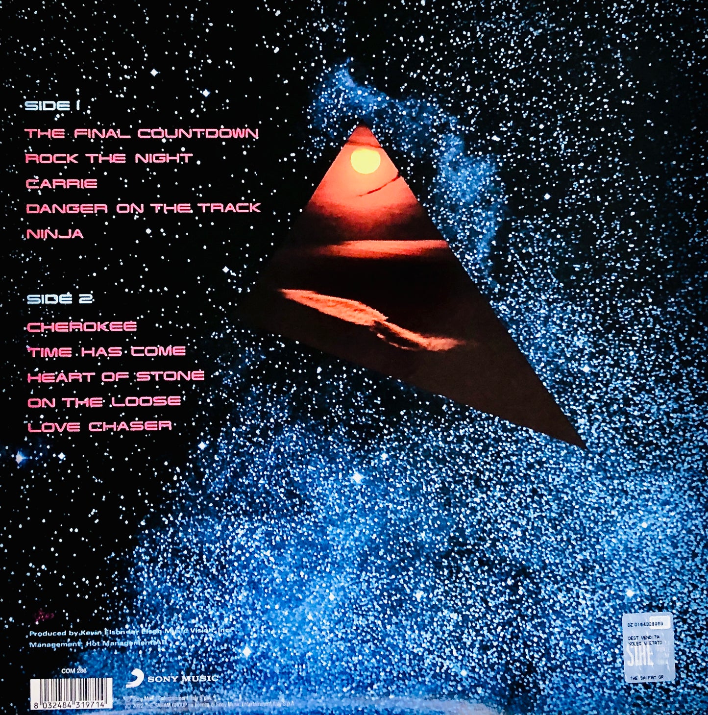 EUROPE - The Final Countdown - Vinile Nero (Black Vinyl)