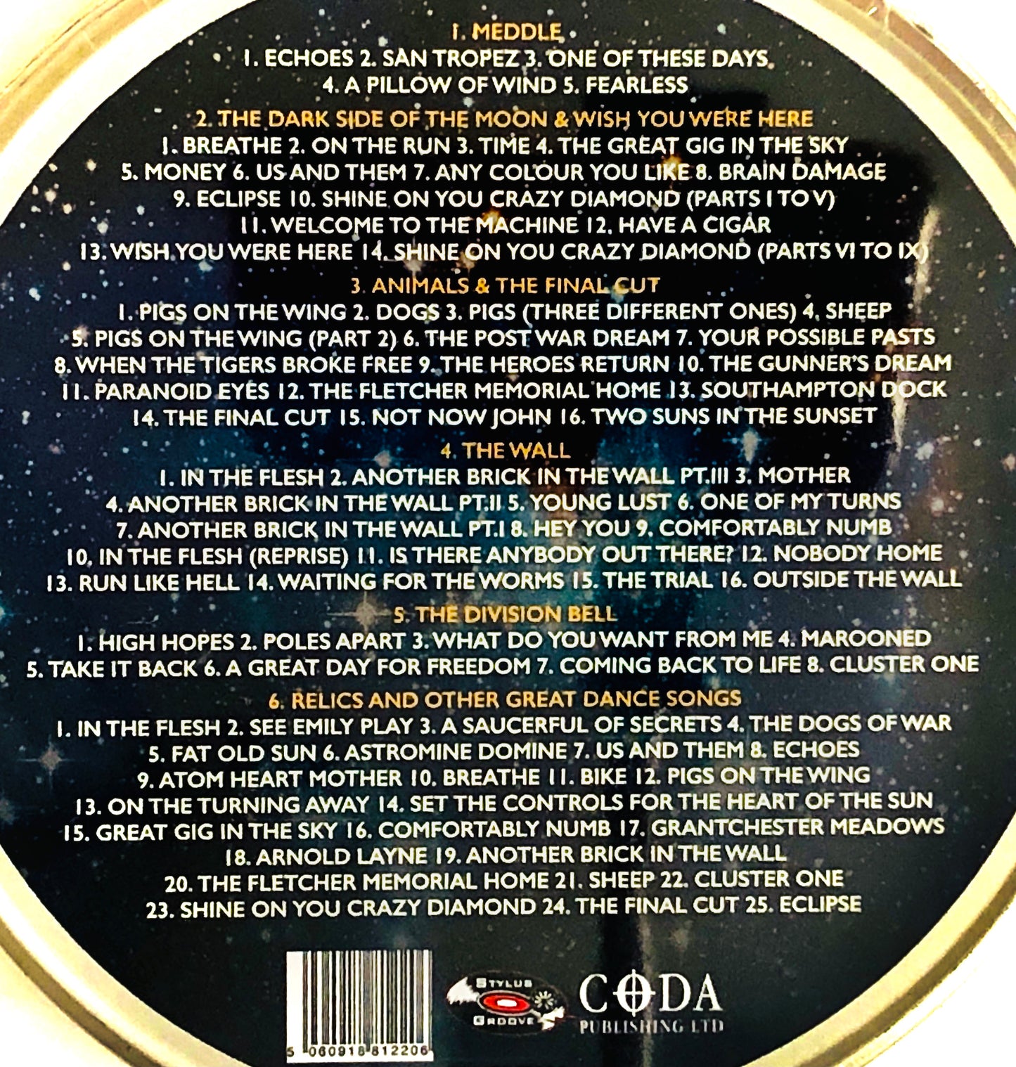 Pink Floyd Symphonic - The London Symphonia (conducted by James Gambold) - N° 6 CD Metal Box