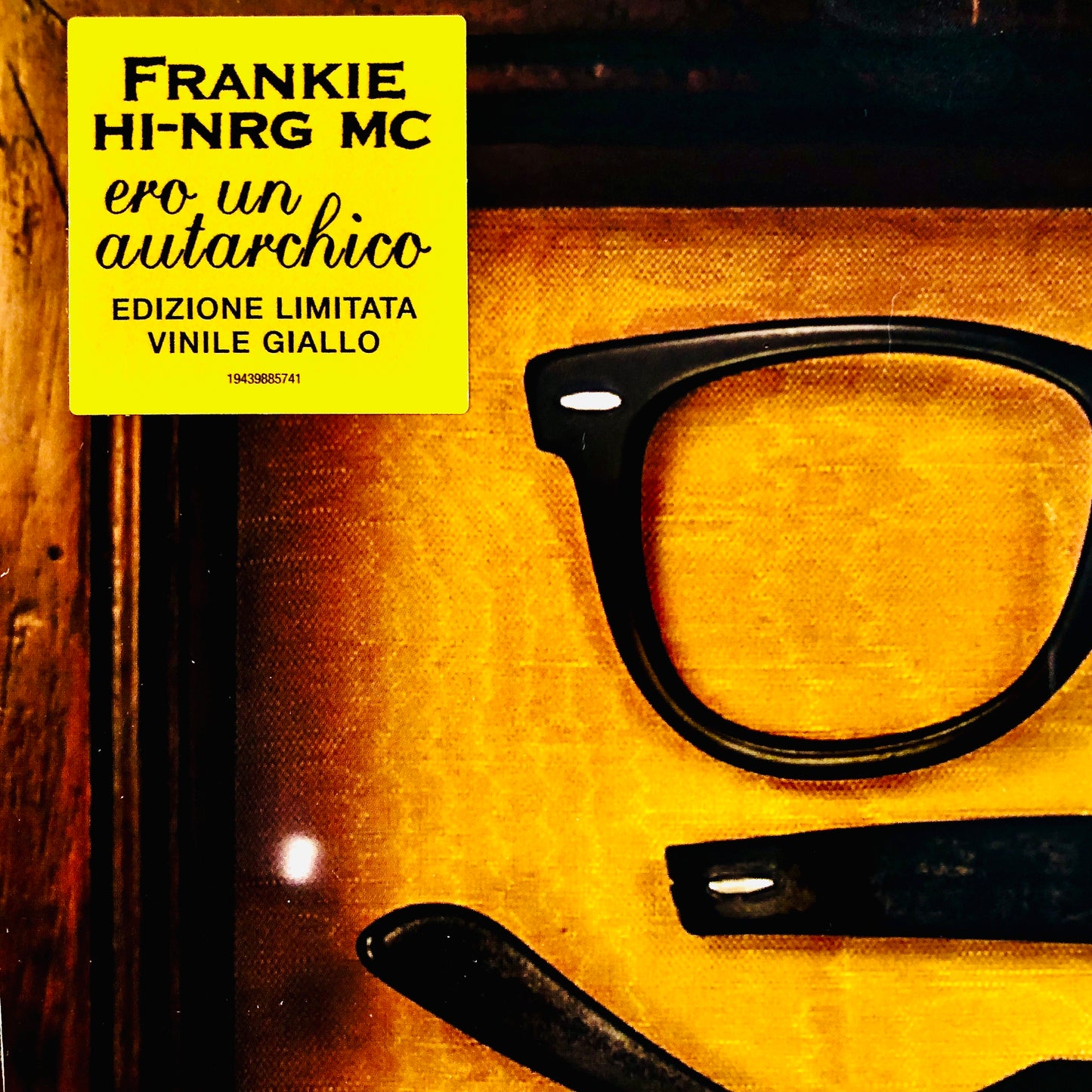 FRANKIE HI-NRG MC - Ero un autarchico - Doppio Vinile Giallo (Ed. 2022)