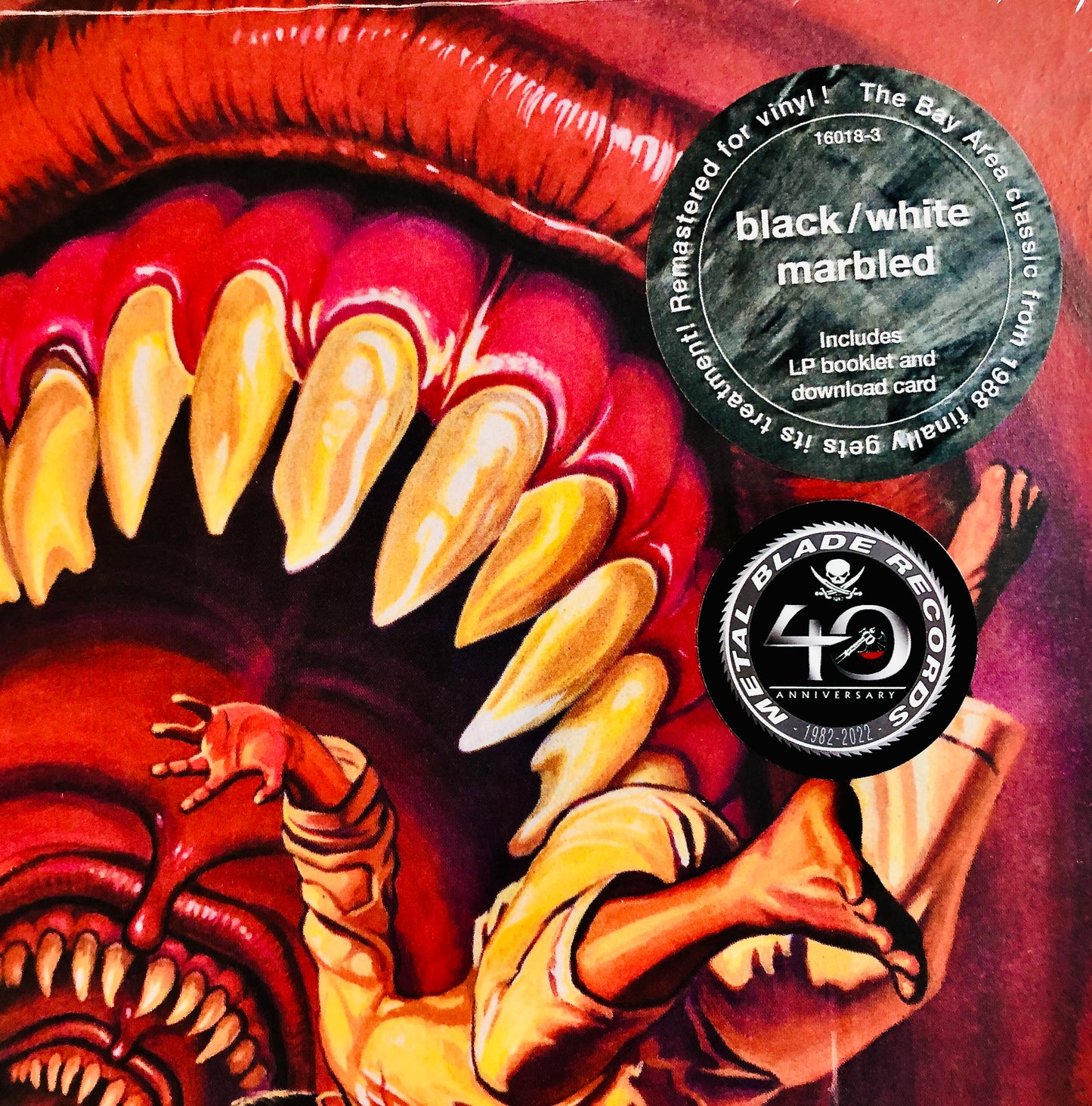VIO-LENCE - Eternal Nightmare - Vinile Bianco / Nero Marmorizzato (Ed. Lim. 2022)