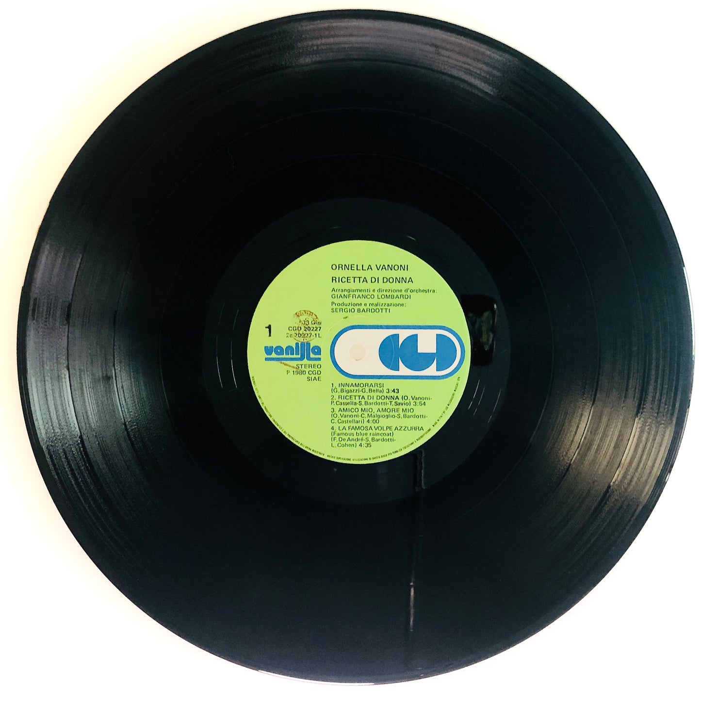 ORNELLA VANONI - Ricetta di donna - Vinile Nero (Black Vinyl)