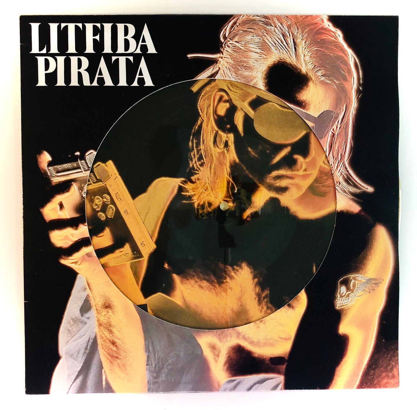 LITFIBA - Pirata - Picture Disc (Ed. Raro! Records, 1995)