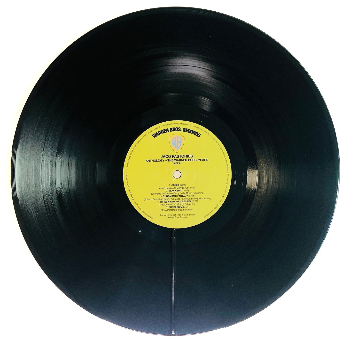 JACO PASTORIUS - Anthology The Warner Bros. Years - Vinile Nero (RSD 2015)