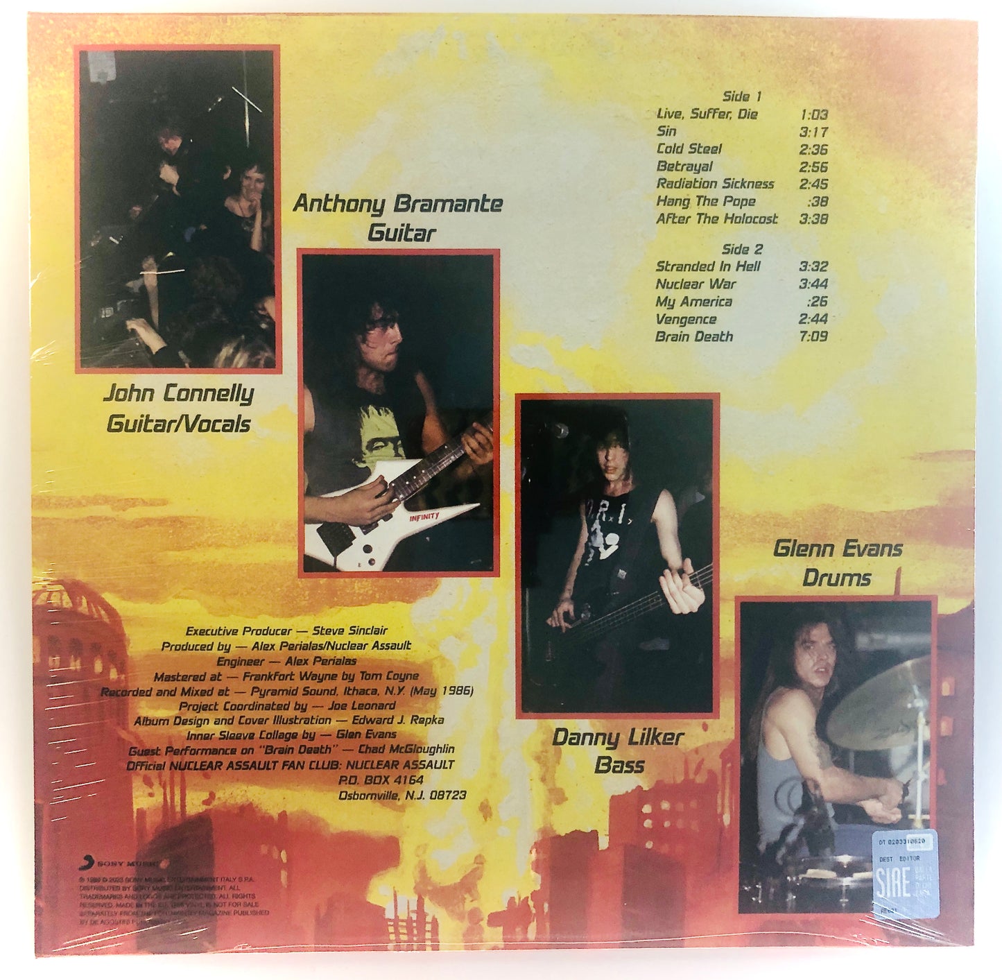 NUCLEAR ASSAULT - Game Over - Vinile Nero (Black Vinyl)