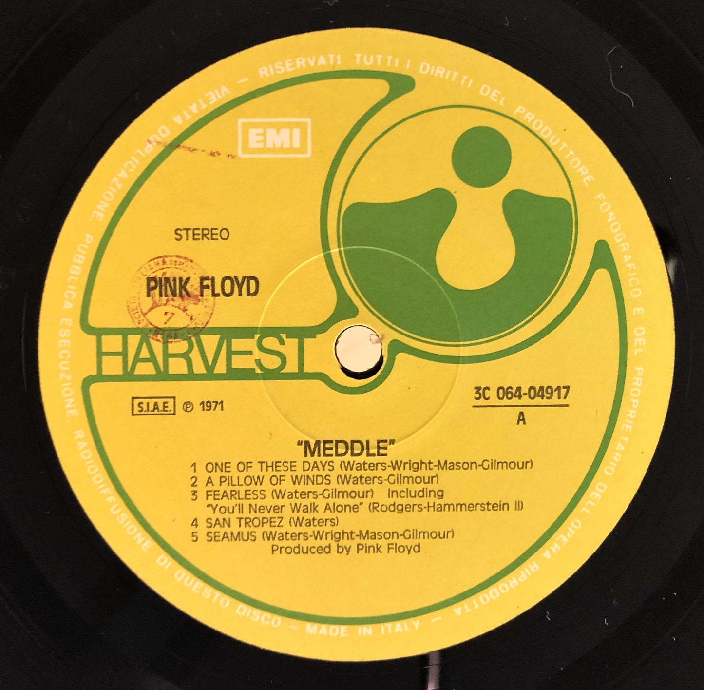 Pink Floyd - Meddle - Vinile Nero (Black Vinyl) (Harvest - 1982)
