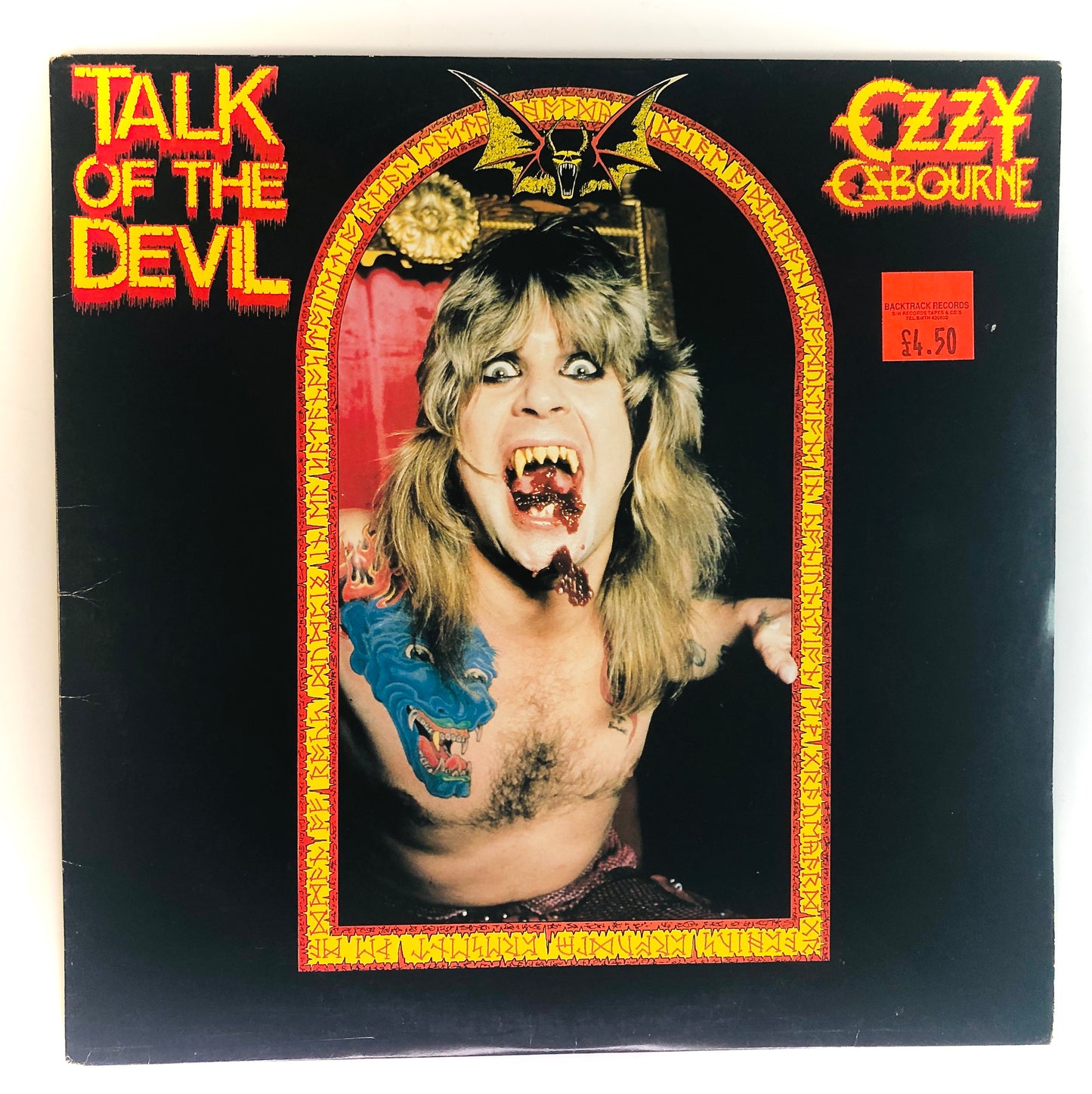 OZZY OSBOURNE - Talk of the Devil - Doppio Vinile Nero (Epic UK)