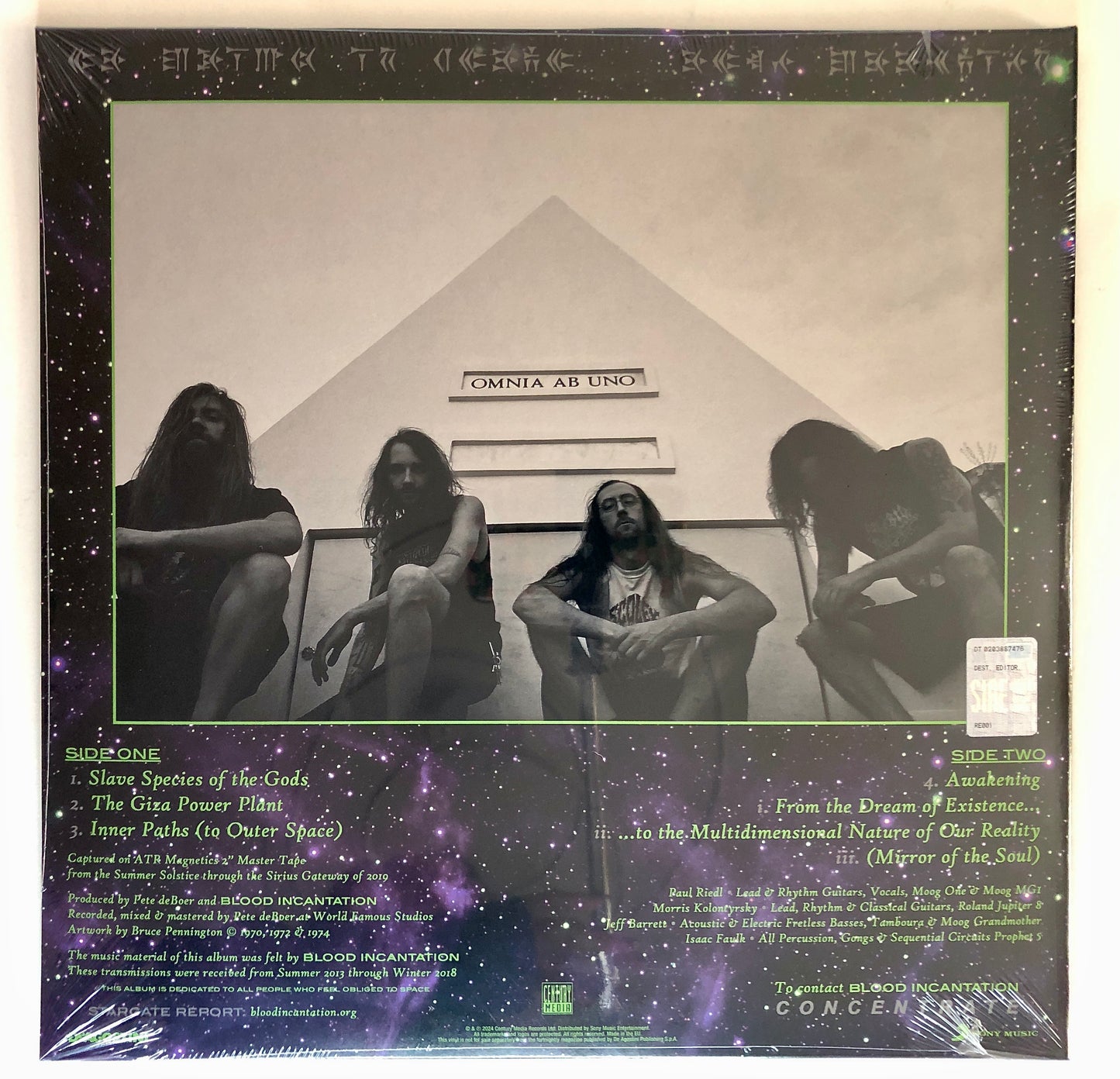 Blood Incantation - Hidden History of Human Race - Vinile Nero (Black Vinyl)