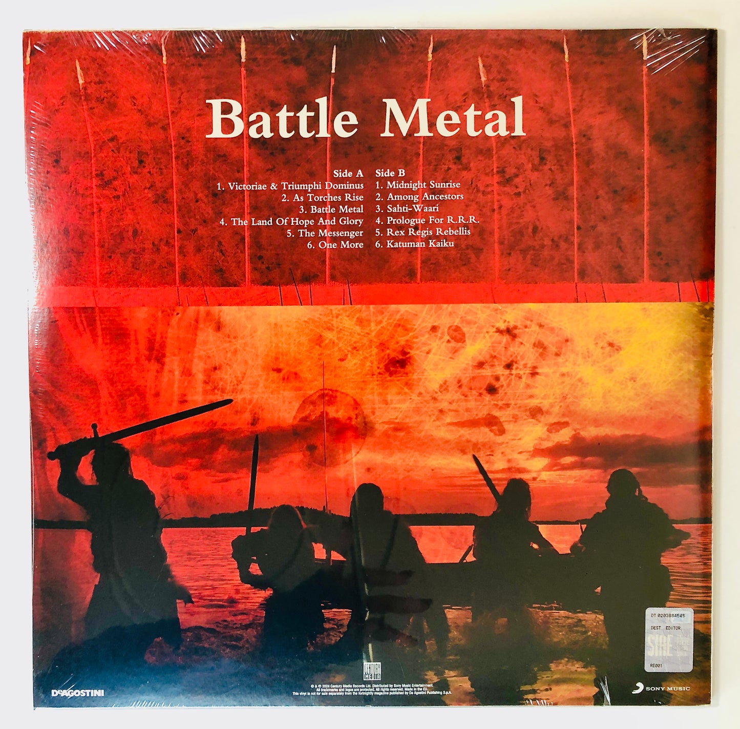 TURISAS - Battle Metal - Vinile Nero (Black Vinyl) (2024)