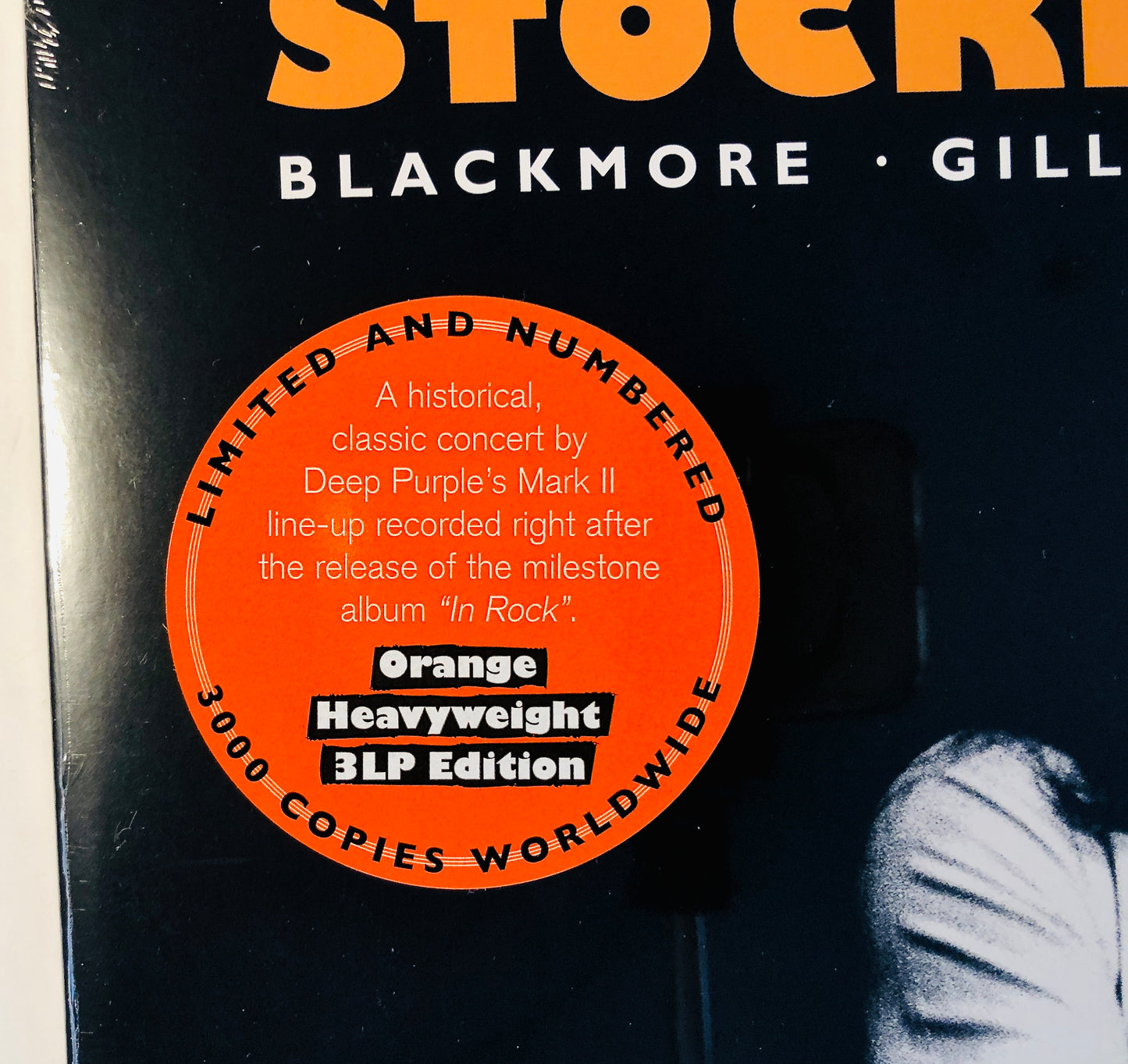 DEEP PURPLE - Stockholm 1970 - Triplo Vinile Arancione (Orange Heavyweight 3LPs) (Ed. 2021)