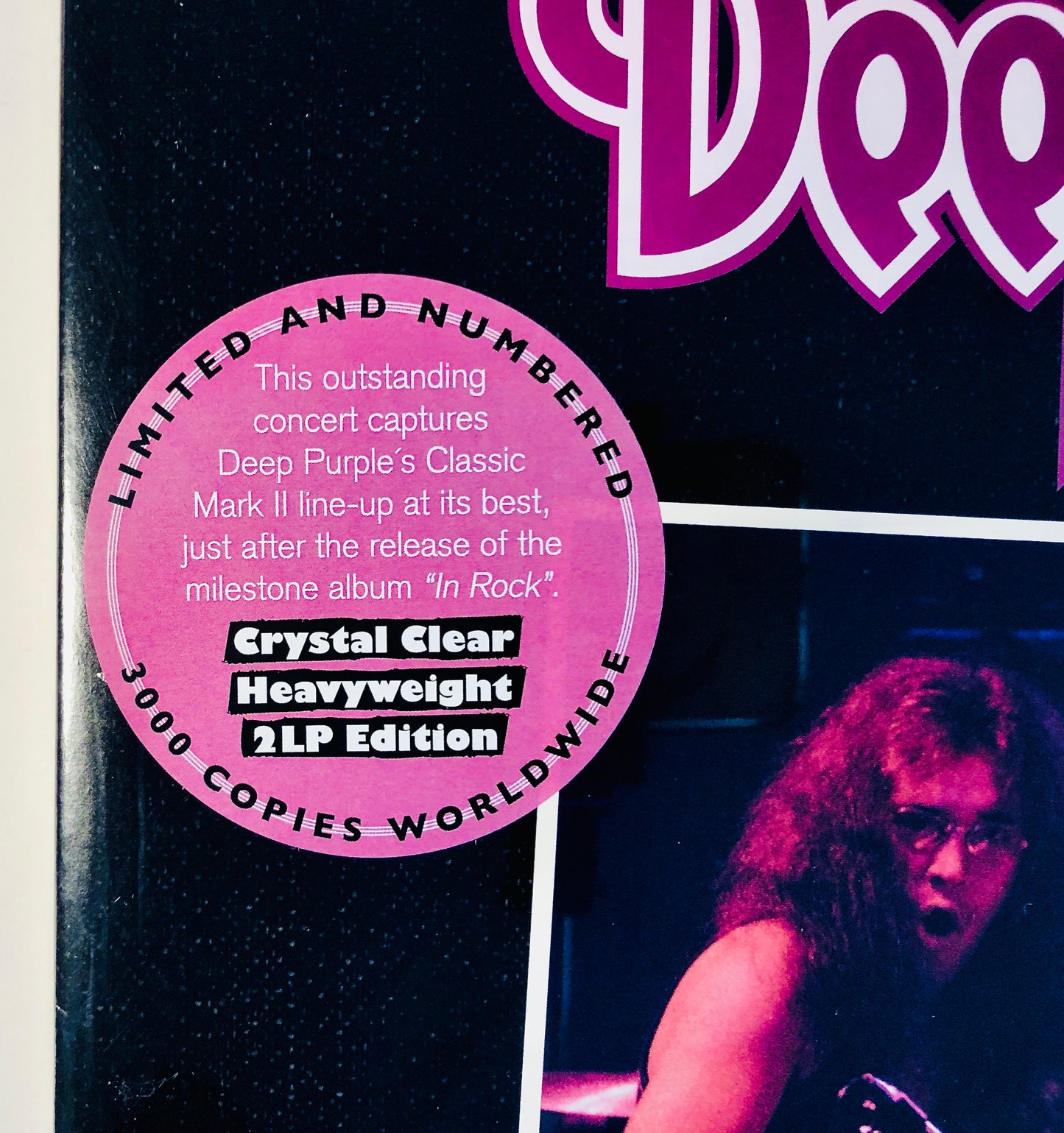 DEEP PURPLE - Long Beach 1971 - Doppio Vinile Cristallo Trasparente (2LPs) (Ed. 2021)