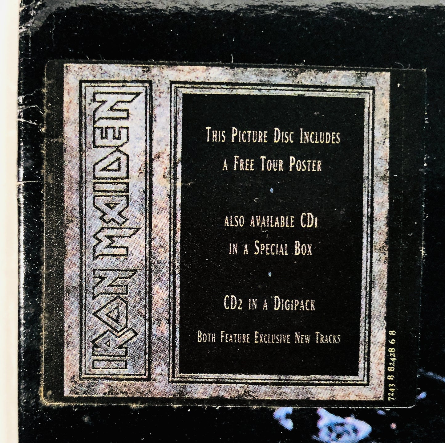 Iron Maiden - Man on the Edge - Picture Disc (EMI 1995 UK)
