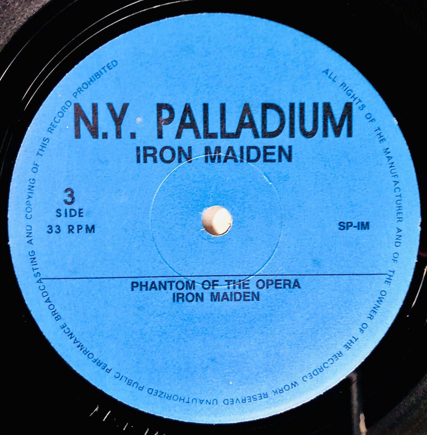 Iron Maiden - N.Y. Palladium 82 - Doppio Vinile Nero (2LPs Black Vinyl)