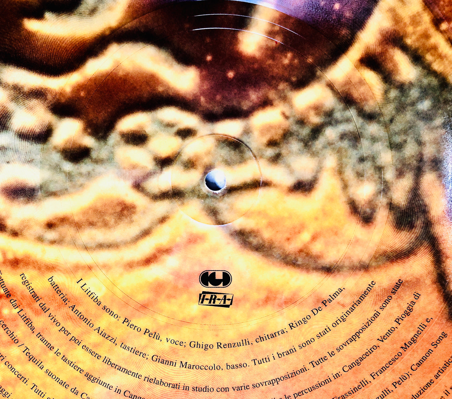 LITFIBA - Pirata - Picture Disc (Raro! Records, 1995)