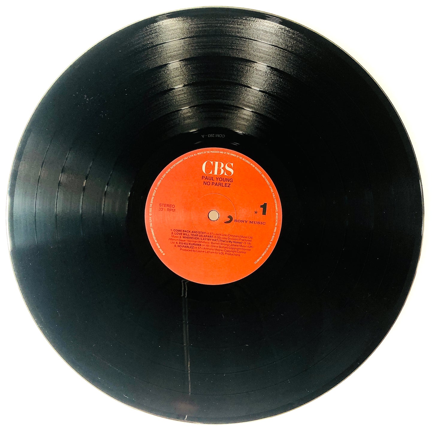 PAUL YOUNG - No Parlez - Vinile Nero (Black Vinyl) (Ed. 2022)