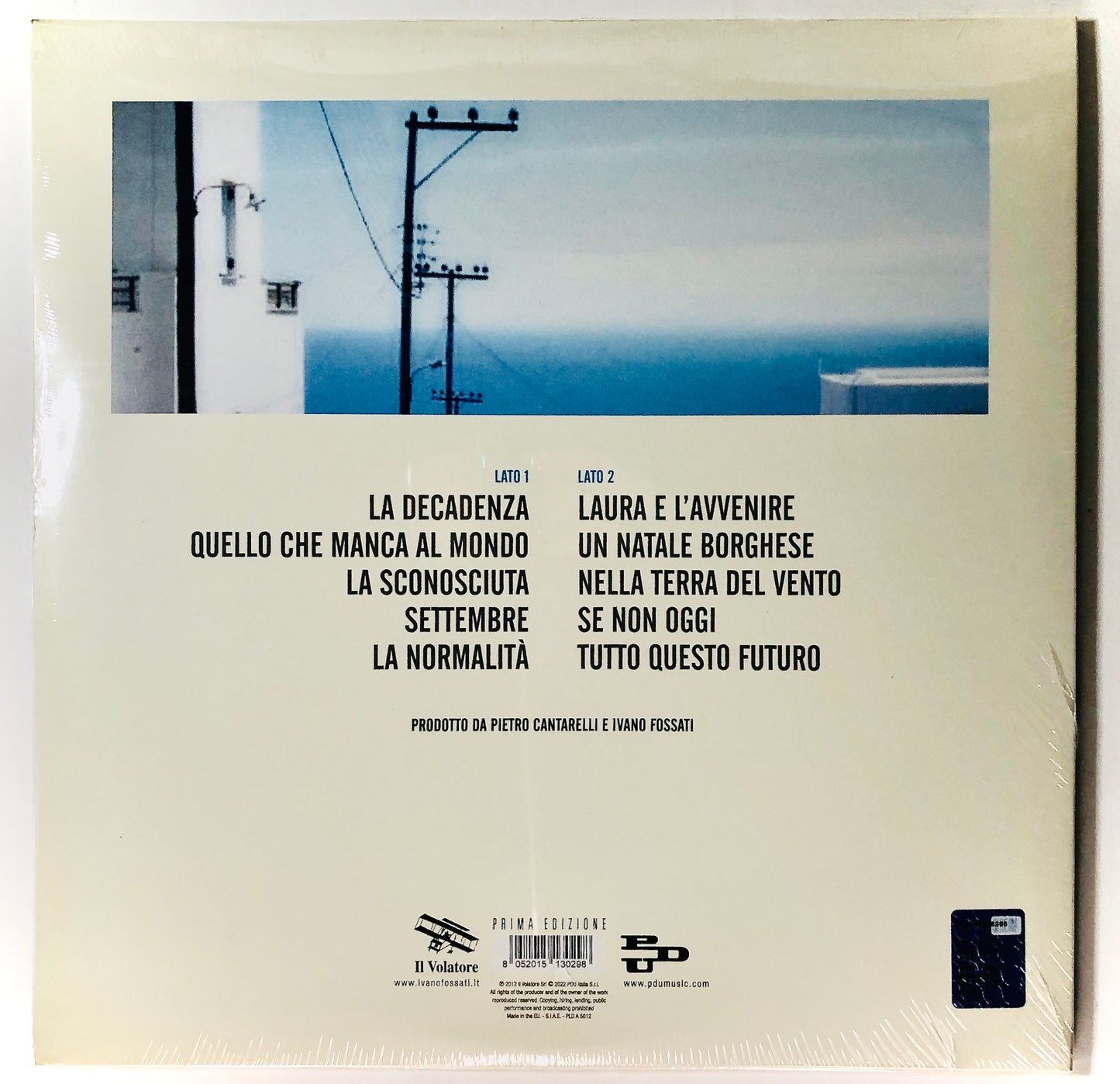 IVANO FOSSATI - Decadancing - Vinile Nero (Black Vinyl) (Ed. 2023)