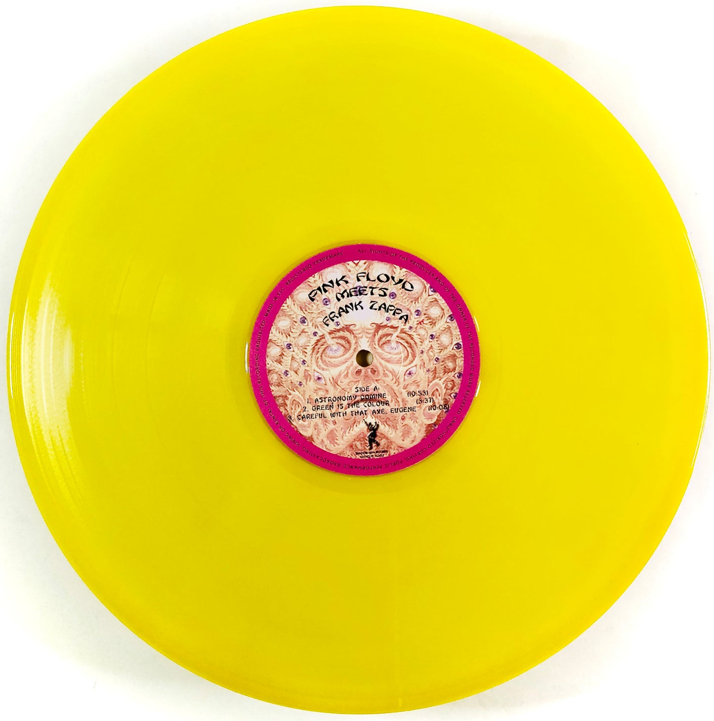 Pink Floyd - Pink Floyd meets Frank Zappa - Vinile Giallo Trasparente (Shadow Man Records 2007)