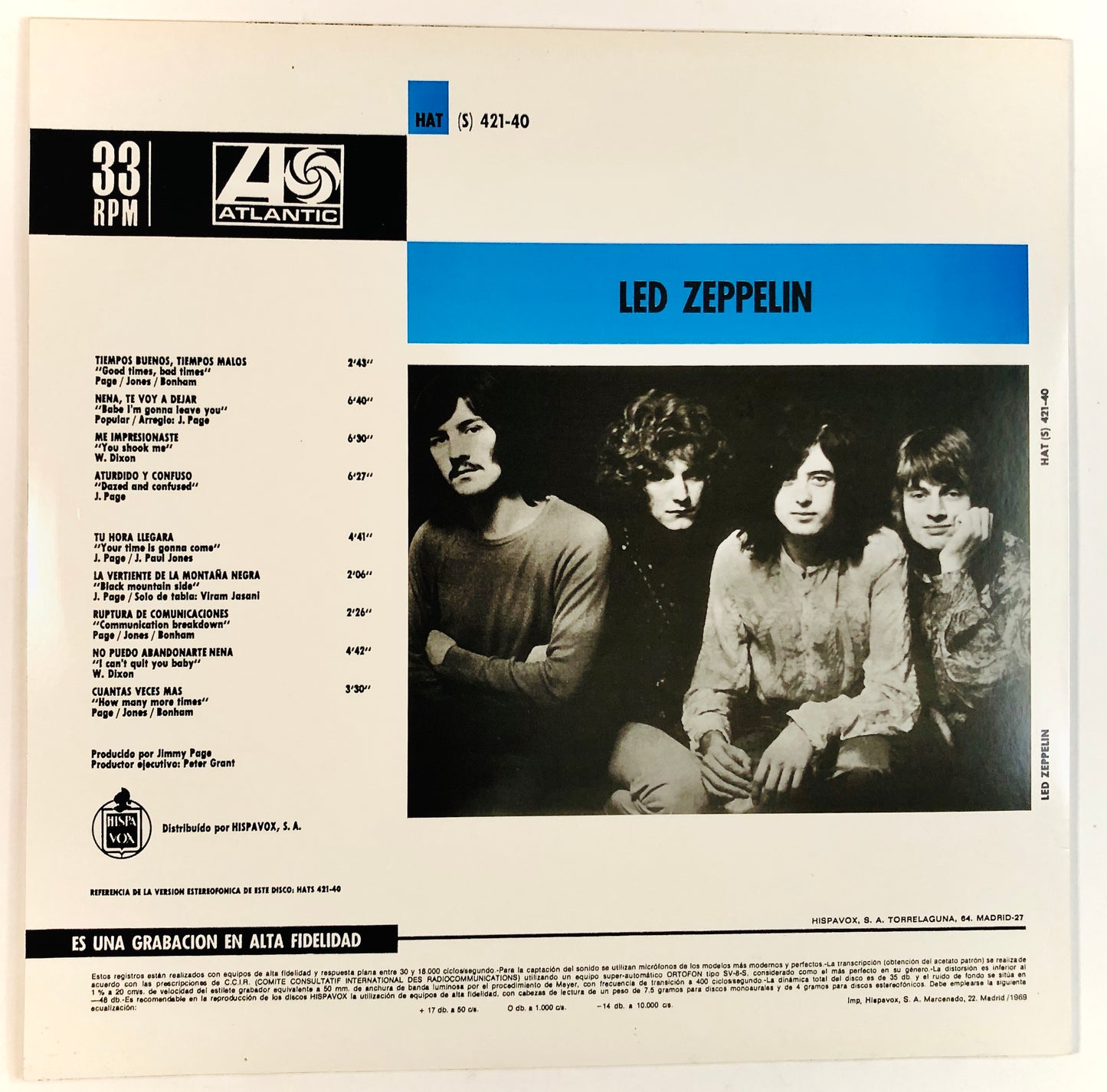LED ZEPPELIN - Led Zeppelin - Vinile Rosso Trasparente (Clear Red Vinyl)