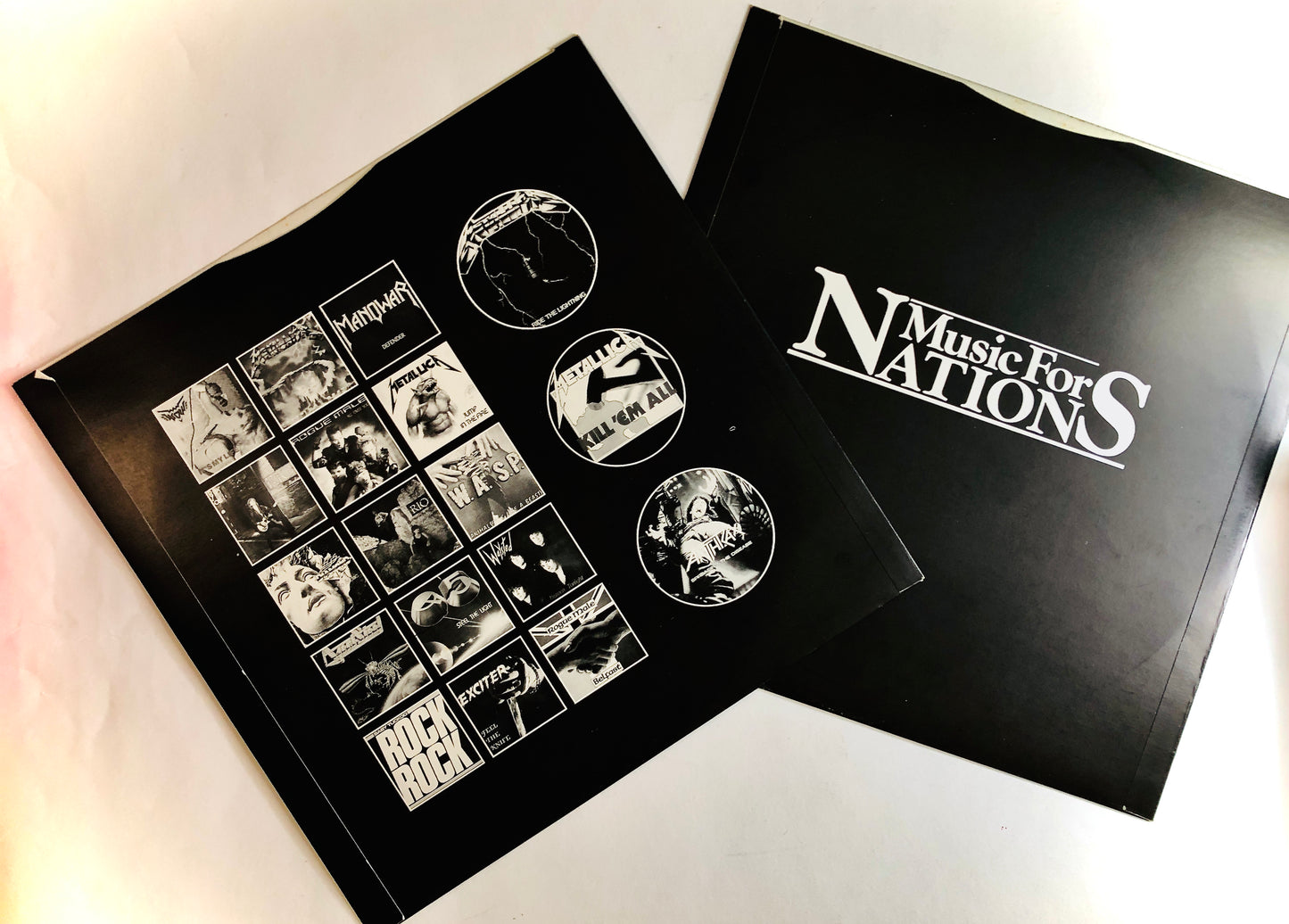 MUSIC FOR NATIONS - The Singles Album (Various Artists) - Doppio Vinile Nero (2LPs) (Music for Nation 1986 UK)