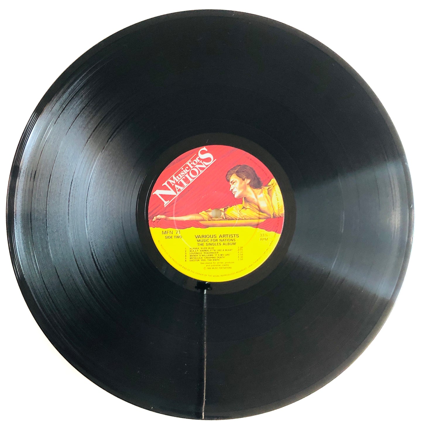 MUSIC FOR NATIONS - The Singles Album (Various Artists) - Doppio Vinile Nero (2LPs) (Music for Nation 1986 UK)