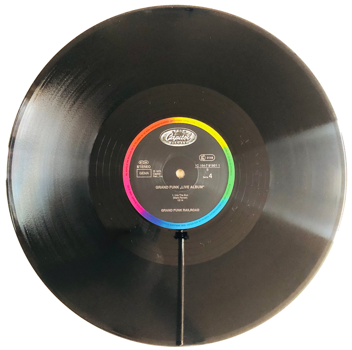GRAND FUNK RAILROAD - Live Album - Doppio Vinile Nero (Black Double Vinyl)