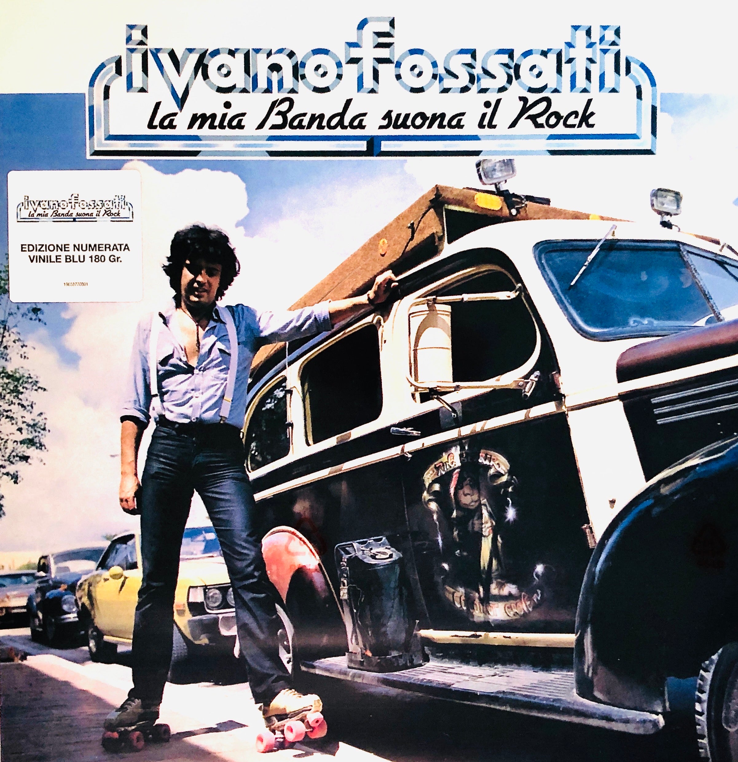 IVANO FOSSATI - la mia Banda suona il Rock - Vinile Blu