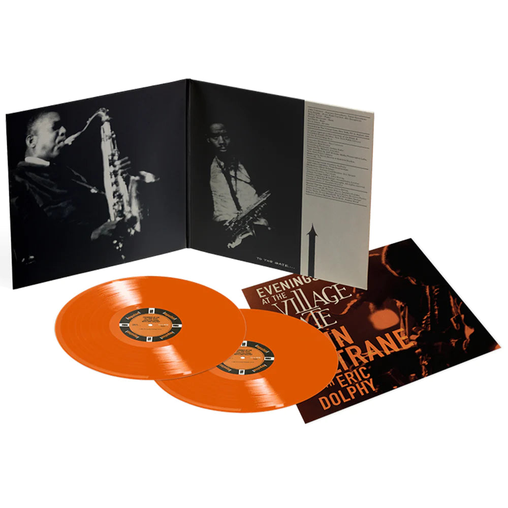 JOHN COLTRANE WITH ERIC DOLPHY - Evenings at the Village Gate - Doppio Vinile Arancione