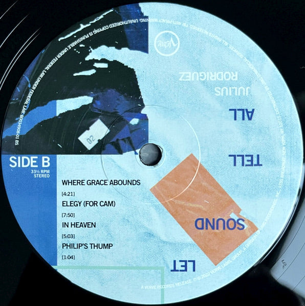JULIUS RODRIGUEZ - Let Sound Tell All - Vinile Nero (Black Vinyl) (Ed. 2022)