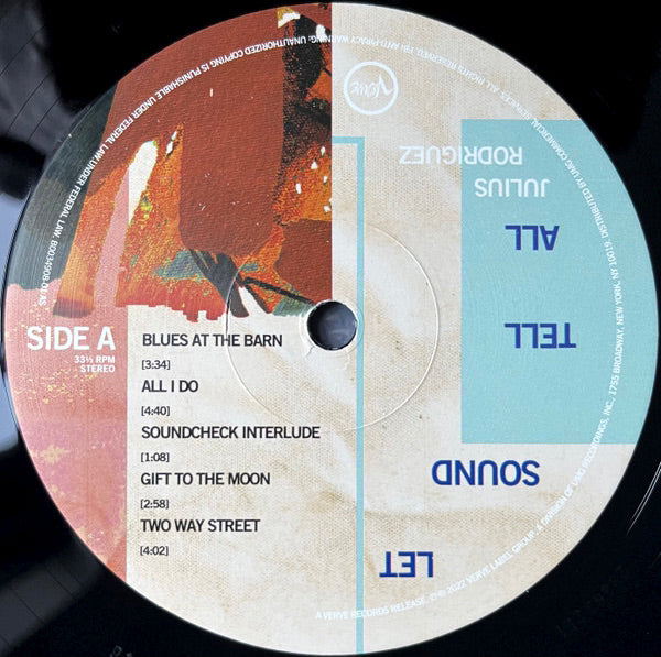 JULIUS RODRIGUEZ - Let Sound Tell All - Vinile Nero (Black Vinyl) (Ed. 2022)