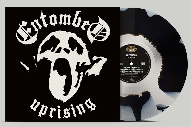 ENTOMBED - Uprising - Vinile Splatter Bianco / Nero / Grigio (Ink Spot Vinyl) (Ed. 2023)